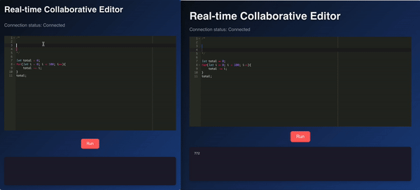 Real-time Code Editor